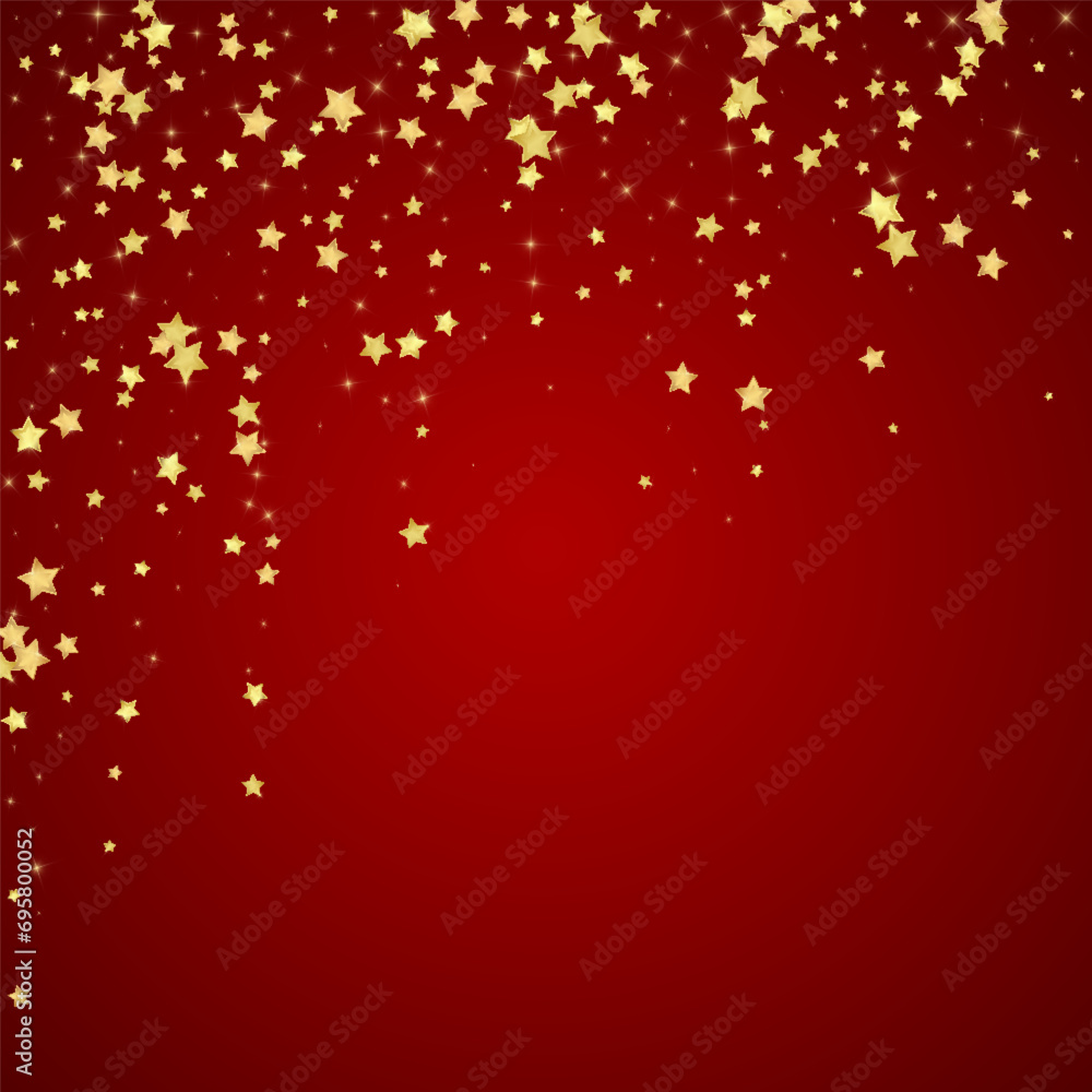 Magic stars vector overlay. Gold stars scattered Magic stars vector overlay. Gold stars scattered