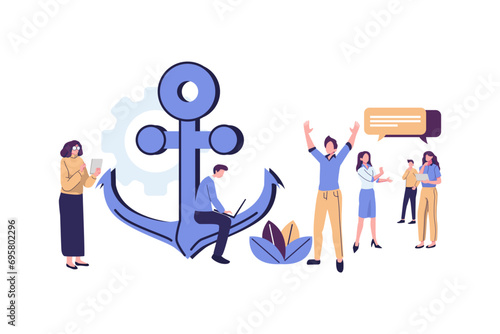 leadership qualities in the creative team, direction on the successful path, team work on the start up, confident approach to work