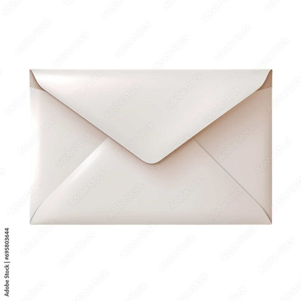 Envelope isolated on transparent background Envelope isolated on transparent background
