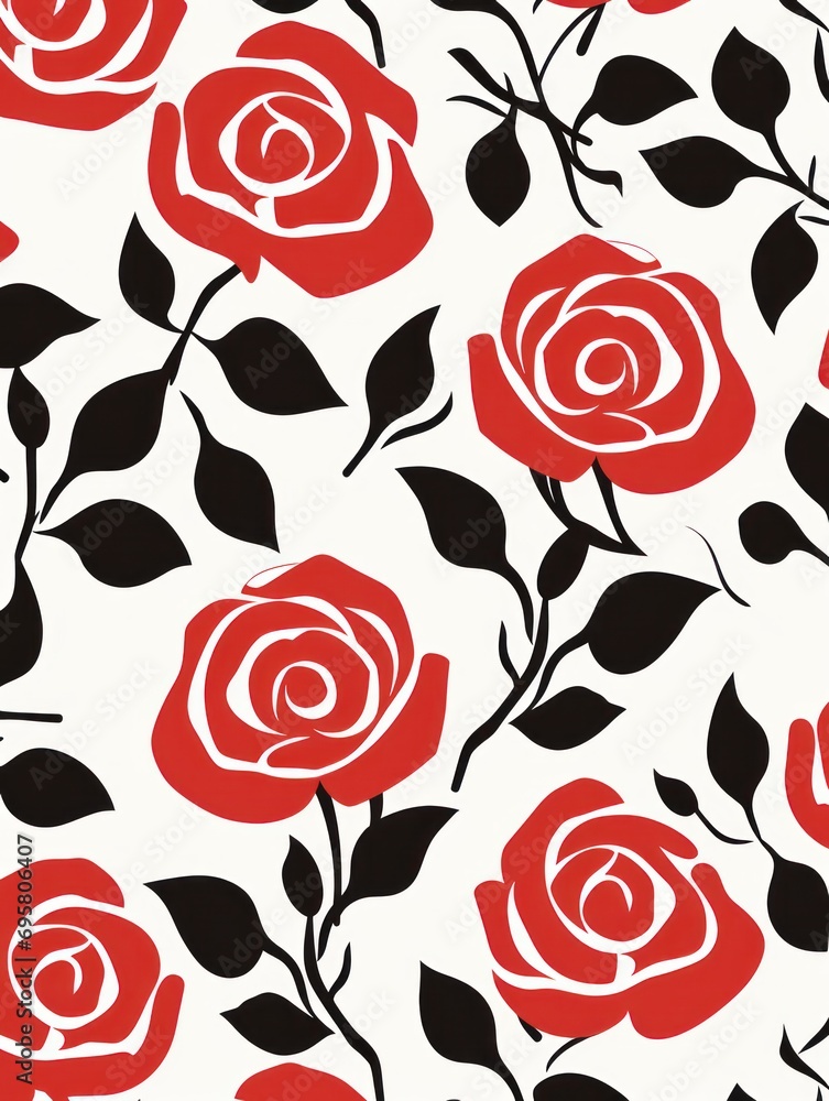 roses print roses print