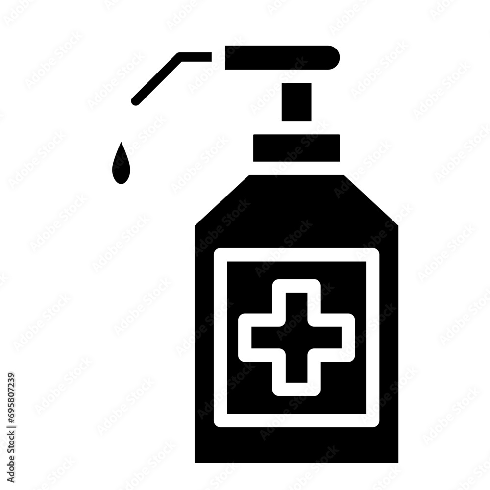 Hand Sanitizer Icon