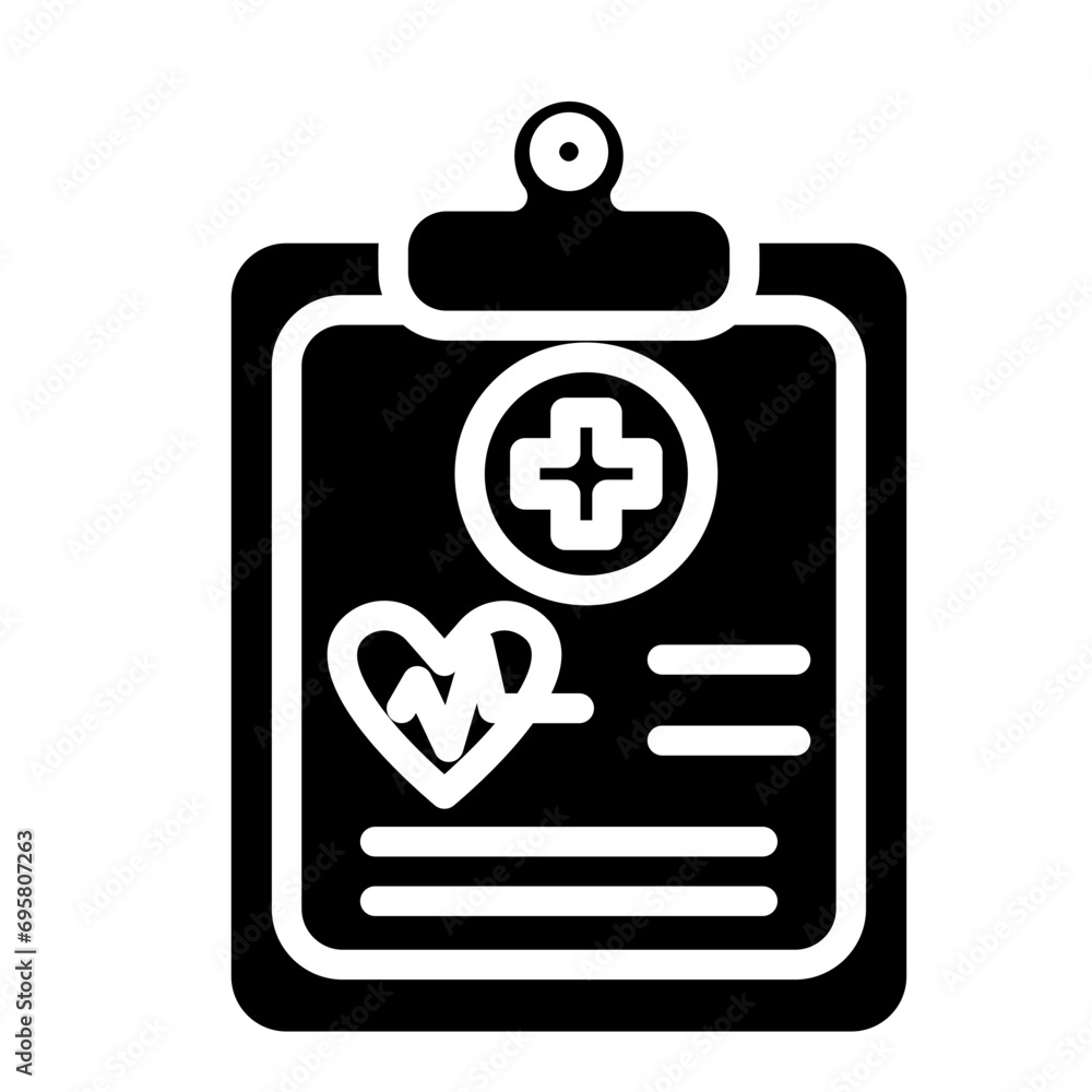 Medical Chart Icon Medical Chart Icon