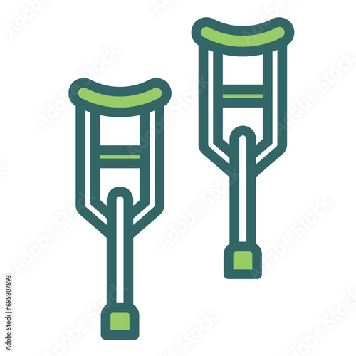 Crutches Icon