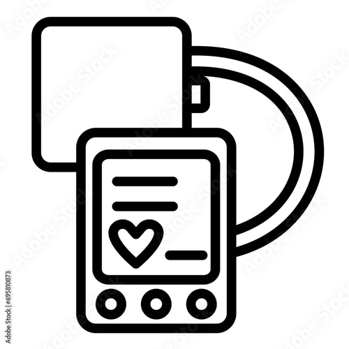 Blood Pressure Cuff Icon
