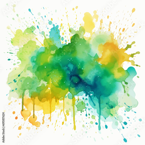 paint, color, splash, art, watercolor, design, grunge, vector, ink, illustration, painting, colorful, texture, pattern, water, splatter, decoration, rainbow, artistic, stain, brush, spot, element, gra