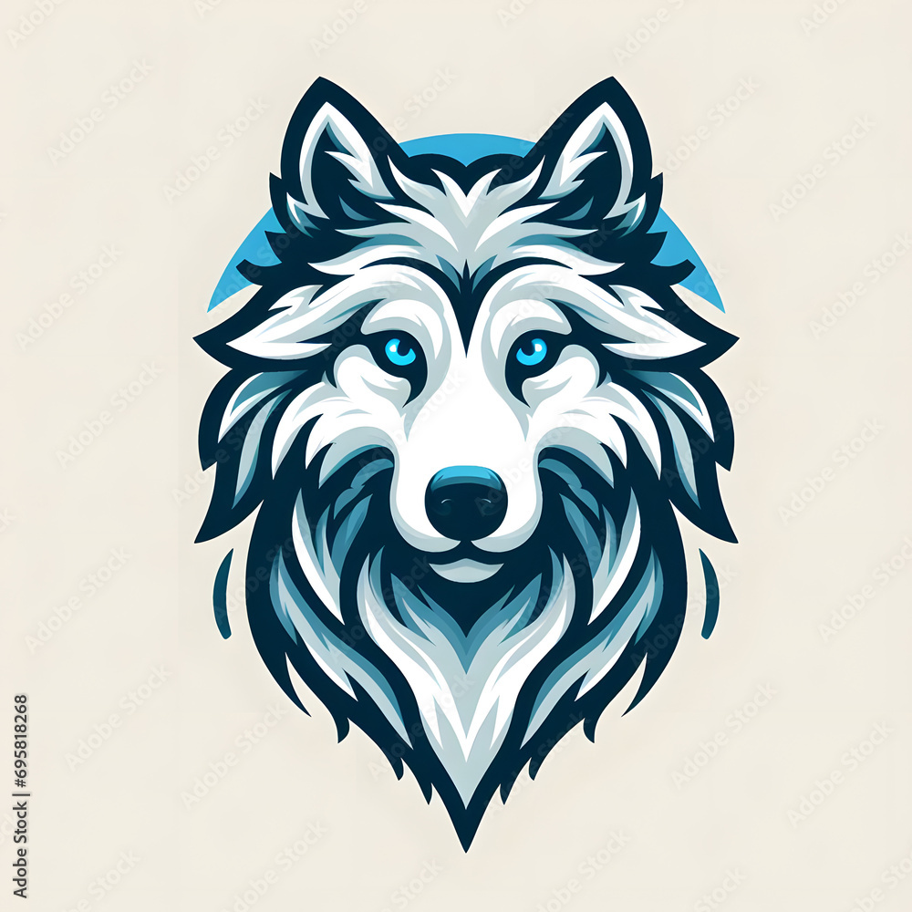 A Sophisticated and Elegant Wolf: The Logo that Combines High-Quality Craftsmanship and Modern Aesthetic A Sophisticated and Elegant Wolf: The Logo that Combines High-Quality Craftsmanship and Modern Aesthetic