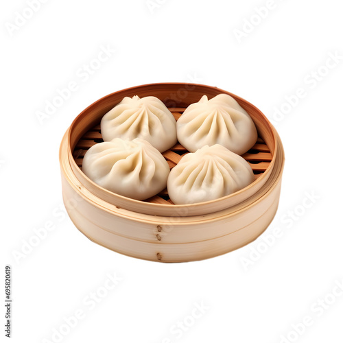 Buns isolated on transparent background