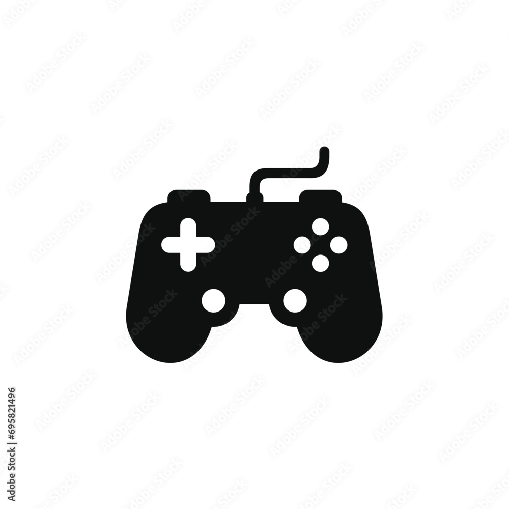 Joystick icon isolated on transparent background Joystick icon isolated on transparent background