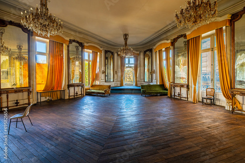 Photos The abandoned freemason headquarter in France.