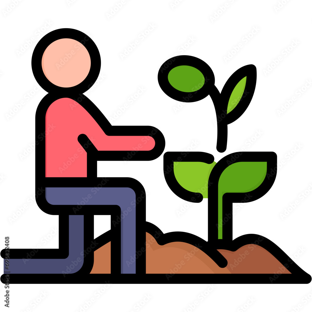 Olive Plantation Icon Olive Plantation Icon