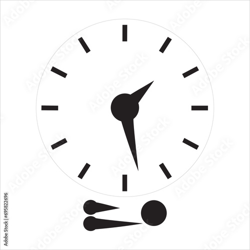 Wallpaper Mural Vector clock hands. Clock icon set.  Torontodigital.ca