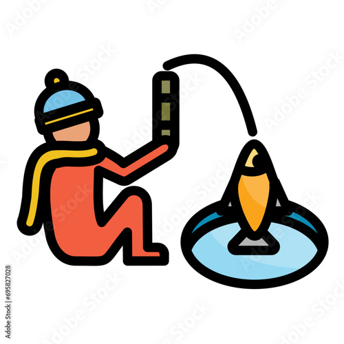 Icefishing Icon