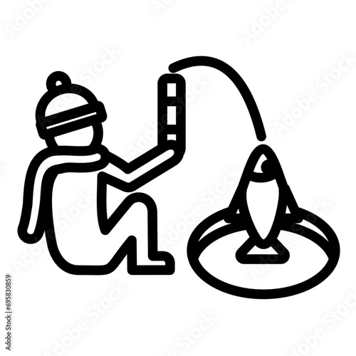 Icefishing Icon