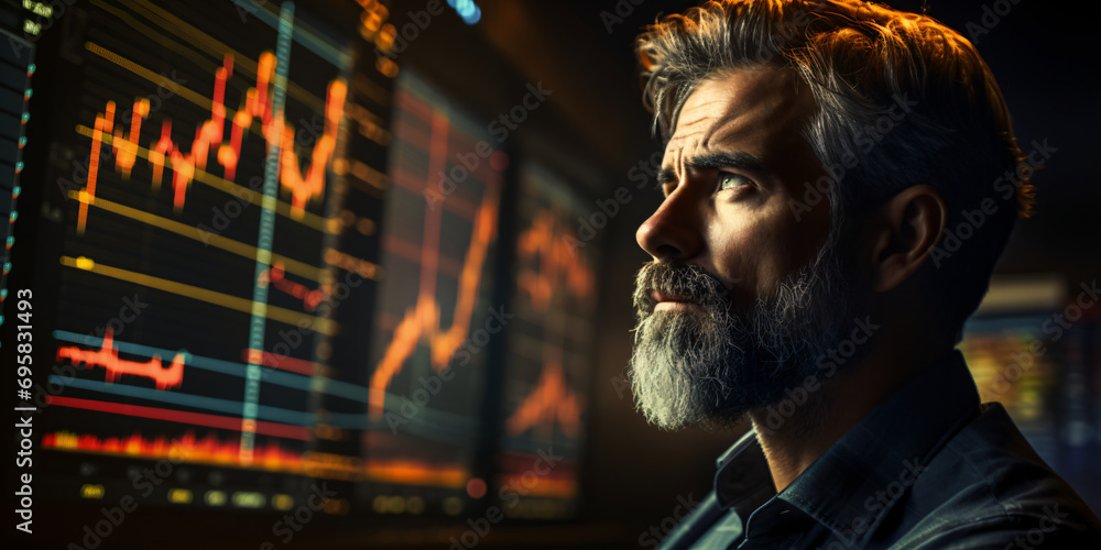 businessman executives finance analysis stock trading monitoring progress businessman executives finance analysis stock trading monitoring progress
