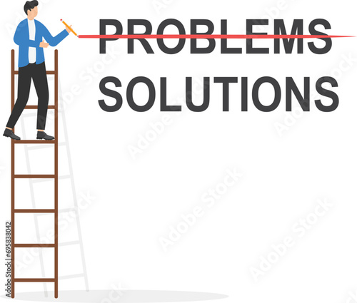 Focusing on solutions not on problems concept.

