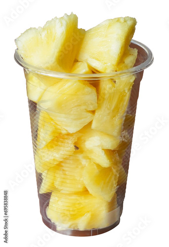 pineapple juice in glass,fruit ผลไม้