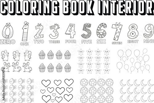 coloring book kdp interior page