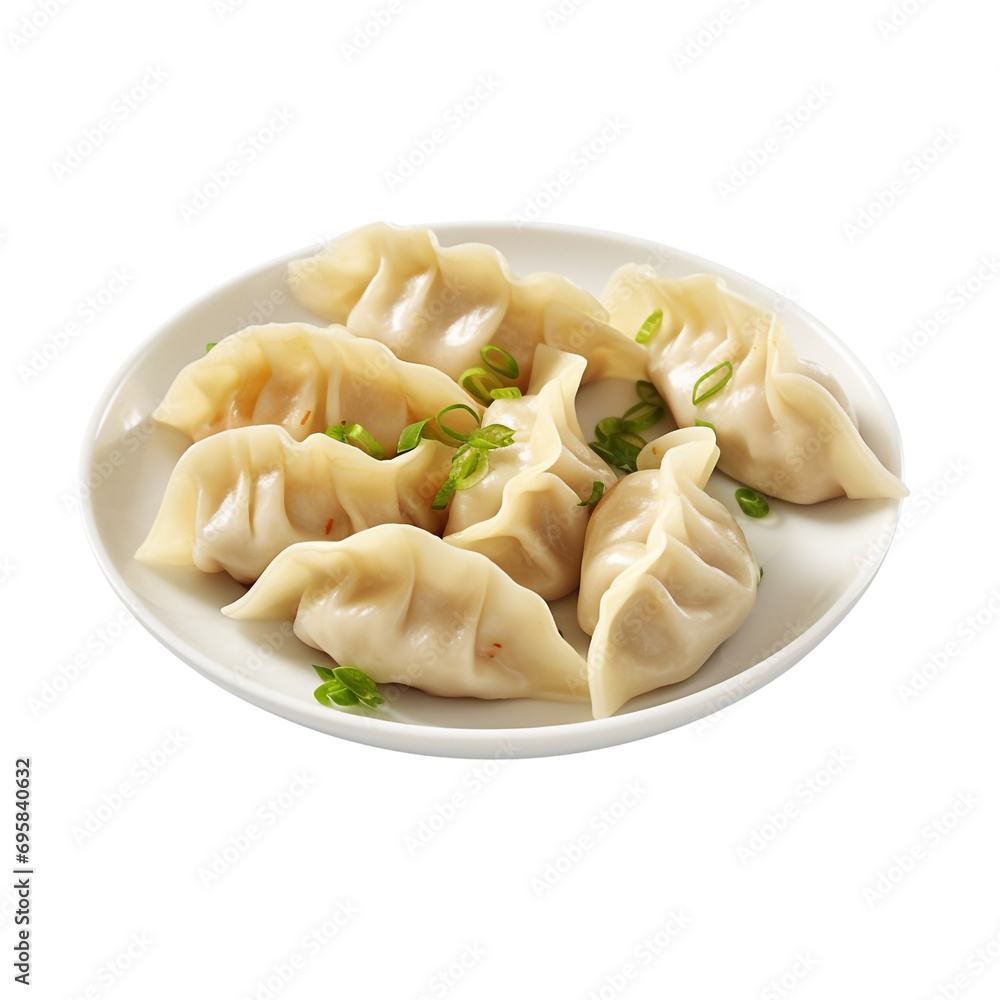 Dumplings isolated on transparent background Dumplings isolated on transparent background