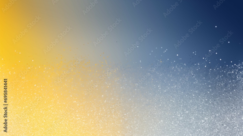 shiny Navy Blue, Mustard Yellow, and Gray sparkling aluminum foil, abstract background for design, metallic silver, rough edges, gradient blends, colorful textures