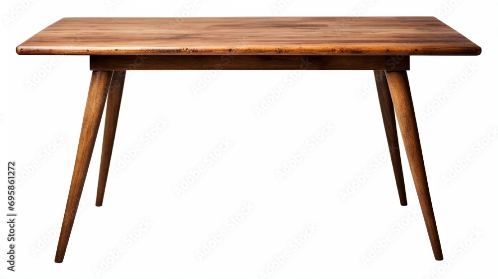 Retro wooden desk table isolated with clipping path included. Retro wooden desk table isolated with clipping path included.