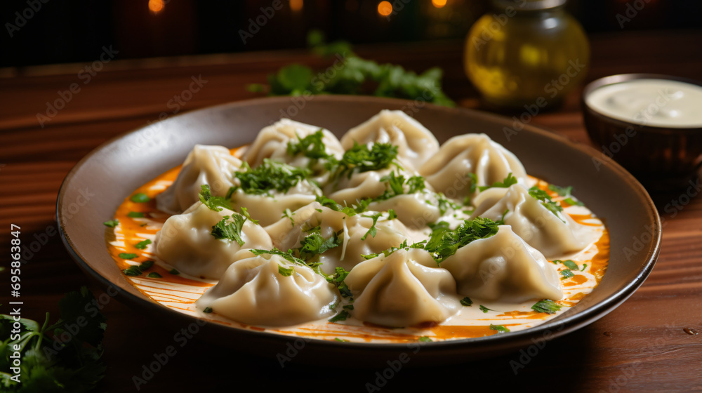 Serving of Delicious and Aromatic Manta