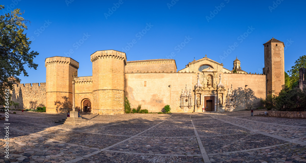 Monastery of Santa Maria de Poblet in Spain