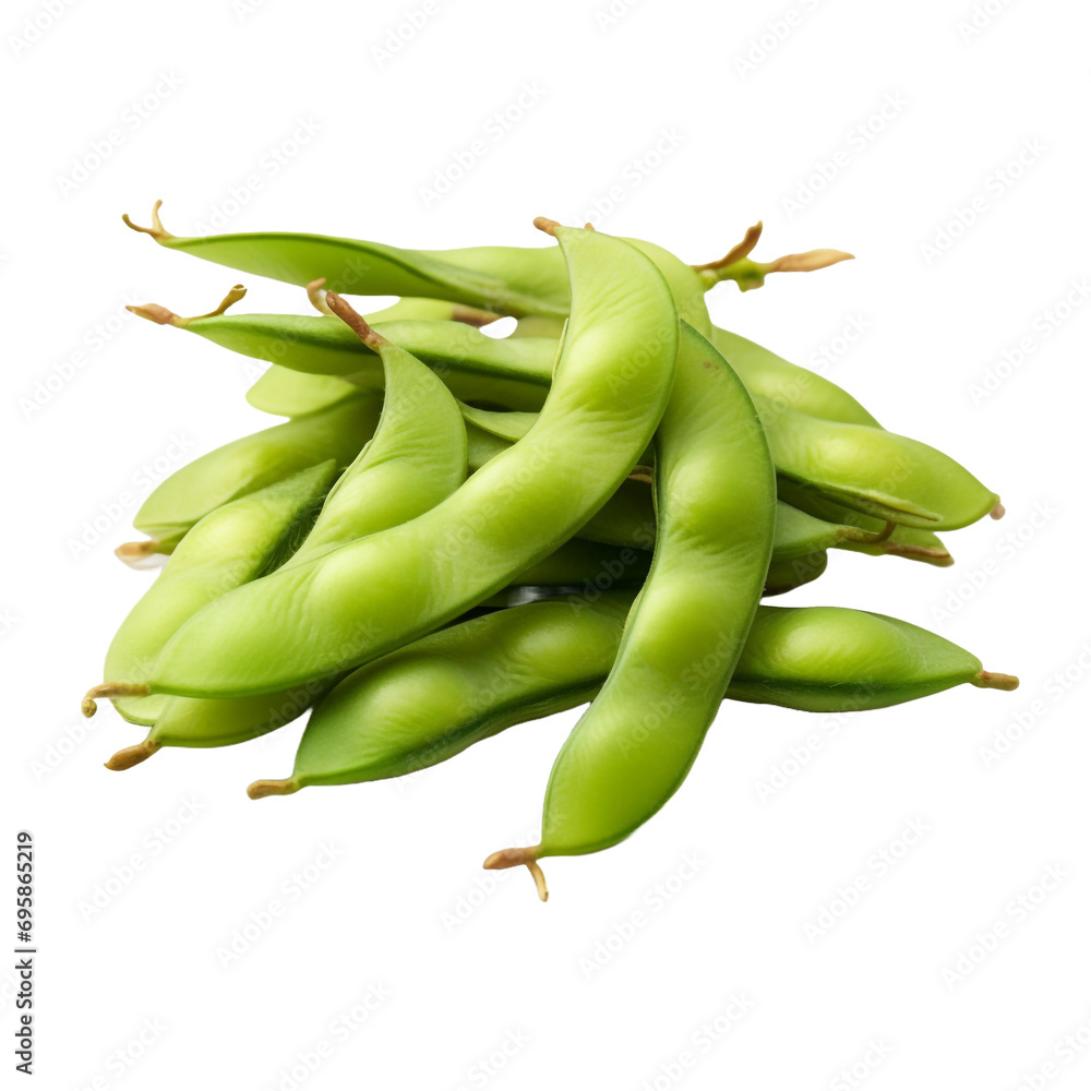 Edamame isolated on transparent background Edamame isolated on transparent background