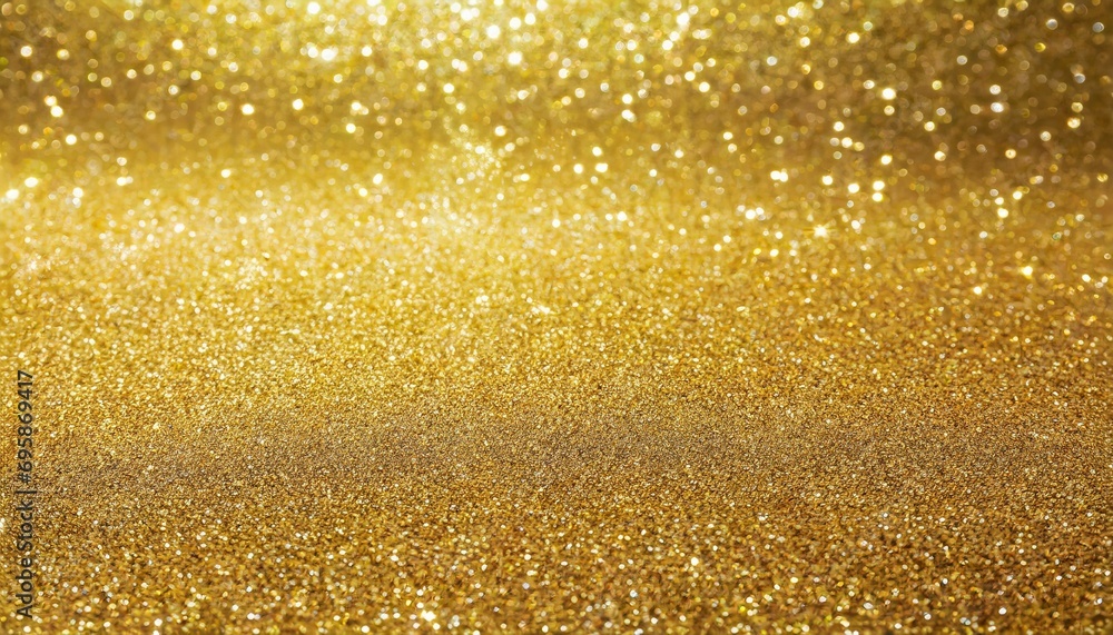 light shiny golden glitter background