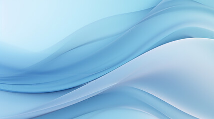 Abstract soft blue wave background. 3d blue background with blue lines curved wavy sparkle with copy space for text. Three-dimensional wave and blue background.