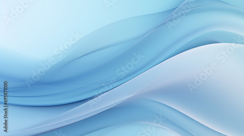 Abstract soft blue wave background. 3d blue background with blue lines curved wavy sparkle with copy space for text. Three-dimensional wave and blue background.