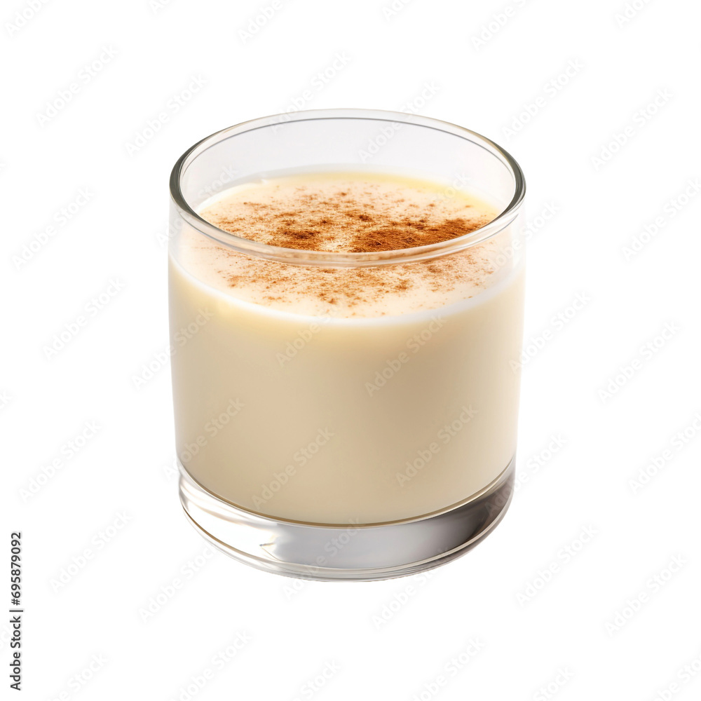 Eggnog isolated on transparent background Eggnog isolated on transparent background