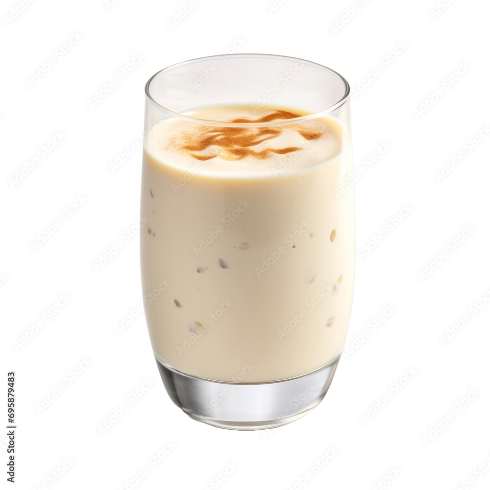 Eggnog isolated on transparent background Eggnog isolated on transparent background
