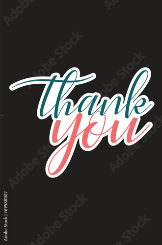 Digital Thank You Sticker 