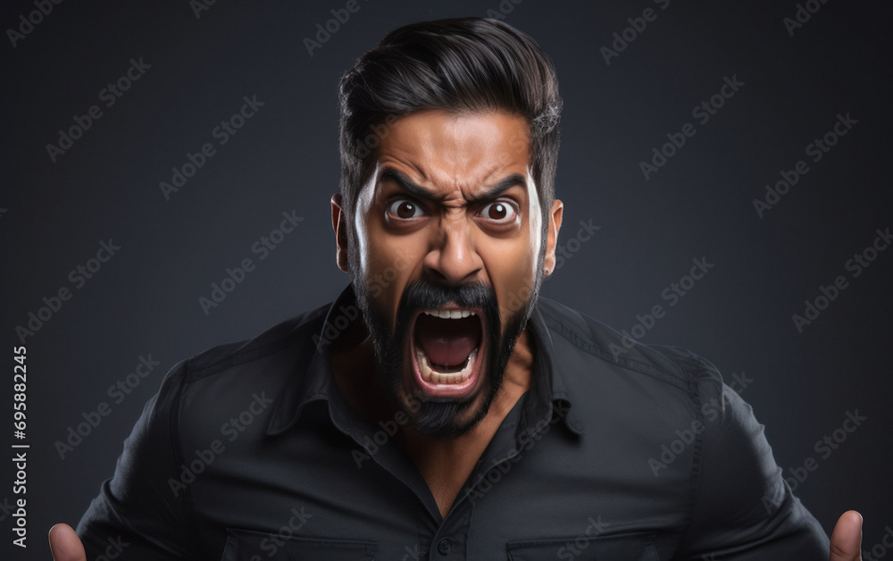 young indian angry businessman young indian angry businessman