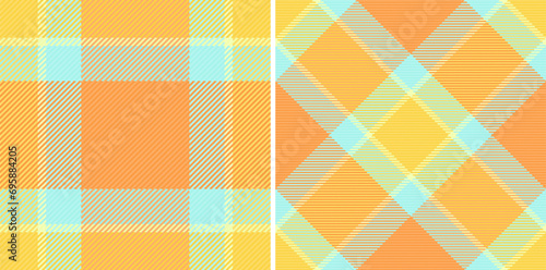 Textile seamless fabric of texture plaid check with a background pattern vector tartan.