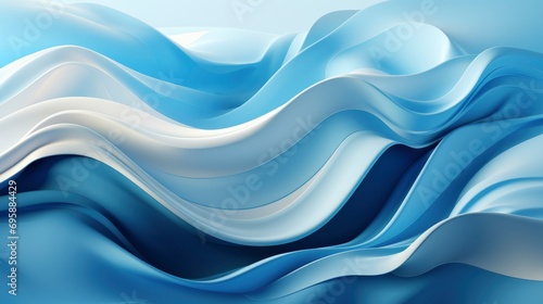 Abstract Blue Studio Background Product, Background Banner HD, Illustrations , Cartoon style © Alex Cuong