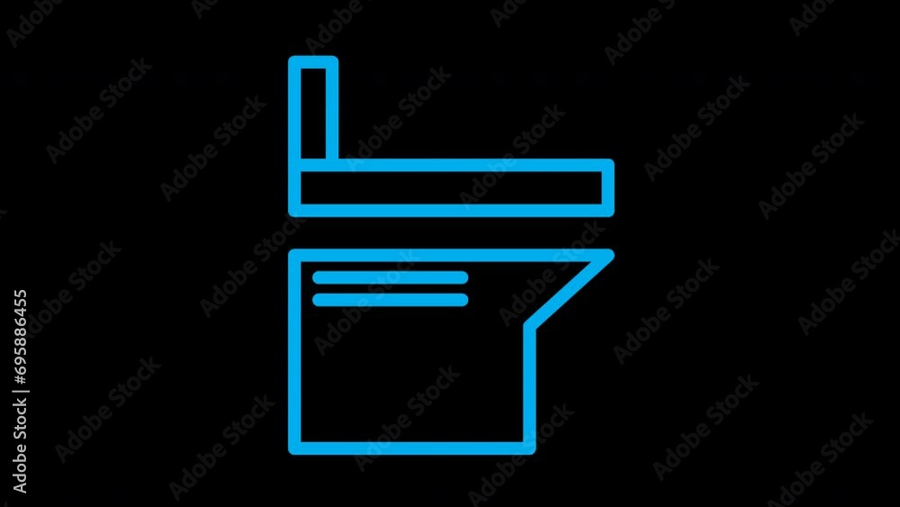 Hotel Toilet Bath Outline Icon Hotel Toilet Bath Outline Icon