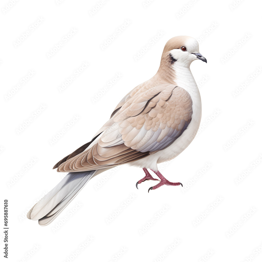 Dove isolated on white, transparent background Dove isolated on white, transparent background