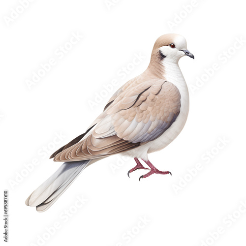 Dove isolated on white, transparent background © The Stock Guy
