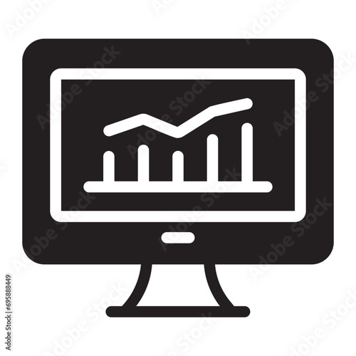 profit glyph icon