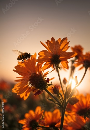 flower in the sunset © Dhanushka
