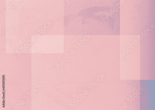 和紙風テクスチャのあるピンクの幾何学背景