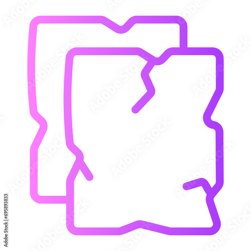 paper gradient icon