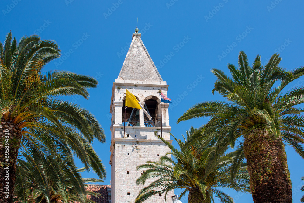 Church and monastery of St. Dominic (Crkva i samostan sv. Dominik) Trogir in the state of Split-Dalmatien Croatia

