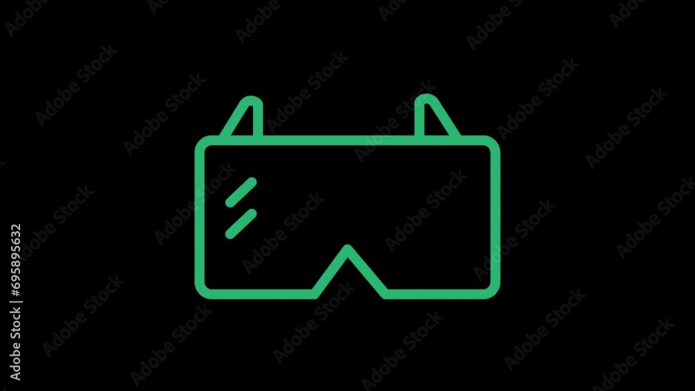 Glasses Labor Work Outline Icon Glasses Labor Work Outline Icon