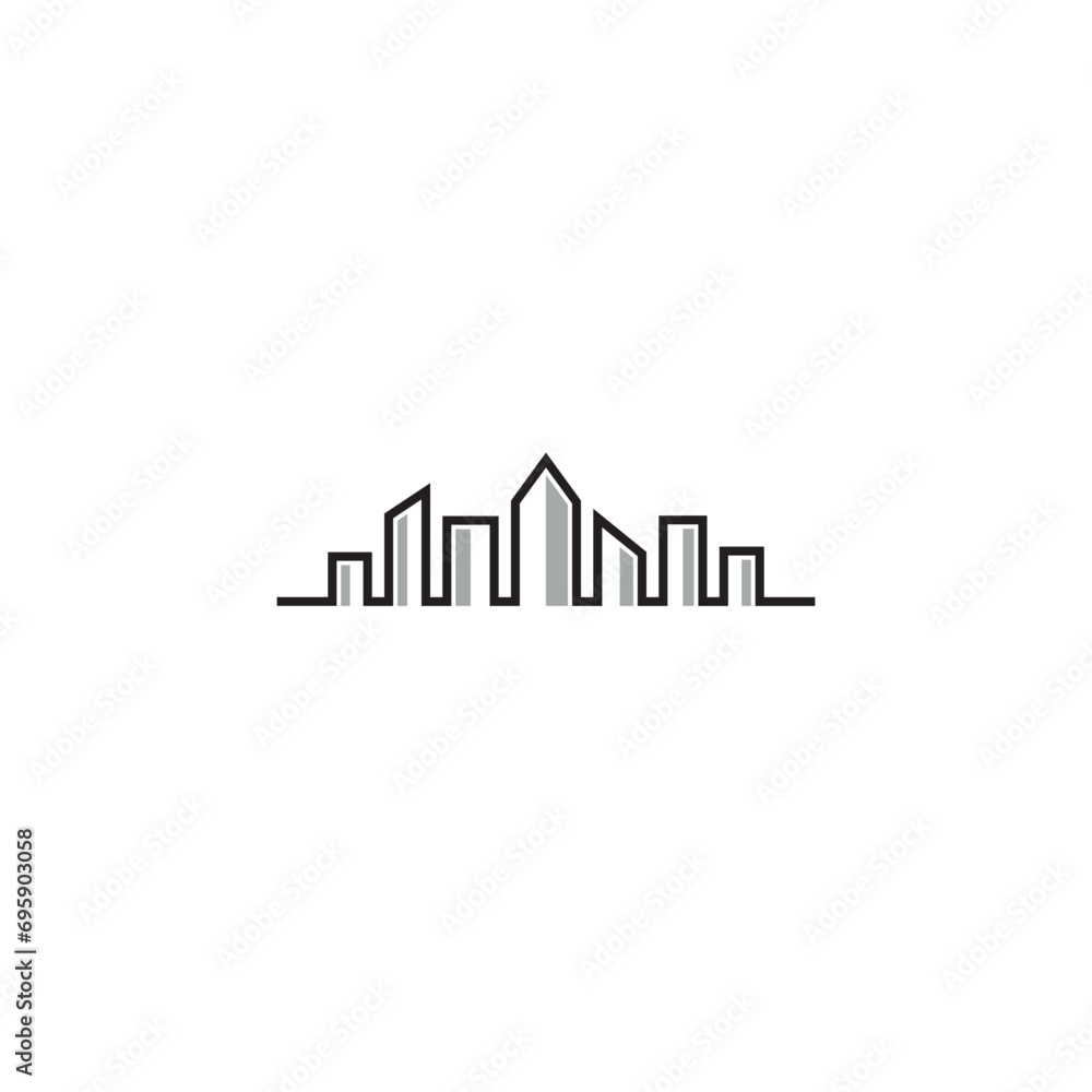 Skyline logo or icon design Skyline logo or icon design