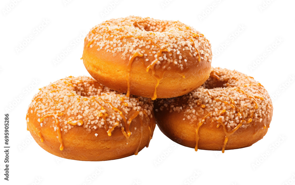 Spice Donuts On Transparent PNG
