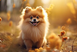 Adorable Pomeranian Dog