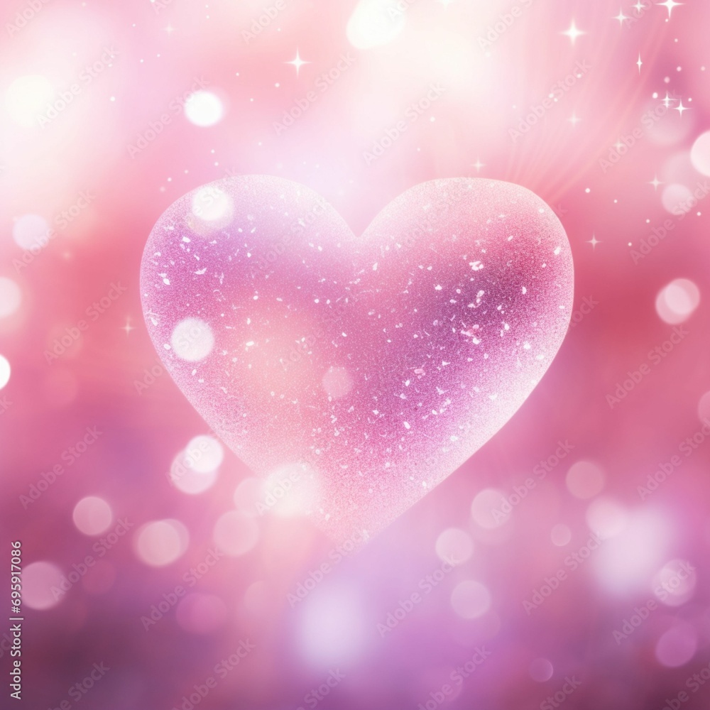 pink valentine background illustration