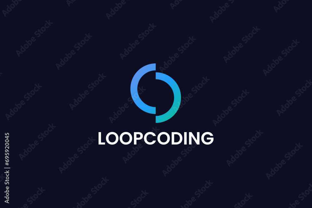 coding logo vector icon illustration coding logo vector icon illustration